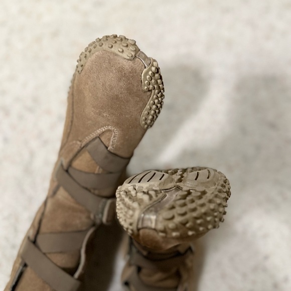 Rare Vintage Puma Alto Mostro Brown Suede Moto Boots 7.5 / 38 - Picture 7 of 12